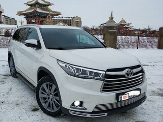 2014 Toyota Highlander III (XU50), белый, 2990000 рублей, вид 4
