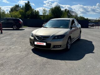 2007 Mazda 3 I (BK) Рестайлинг, серебристый, 520000 рублей, вид 2
