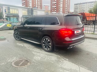 2016 Mercedes-Benz GLS 350 d I (X166), коричневый, 4200000 рублей, вид 4