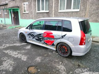 2002 Mazda Premacy I (CP), серый, 350000 рублей, вид 3