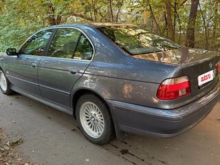 2001 BMW 5 серии 525i IV (E39) Рестайлинг, голубой, 1450000 рублей, вид 3