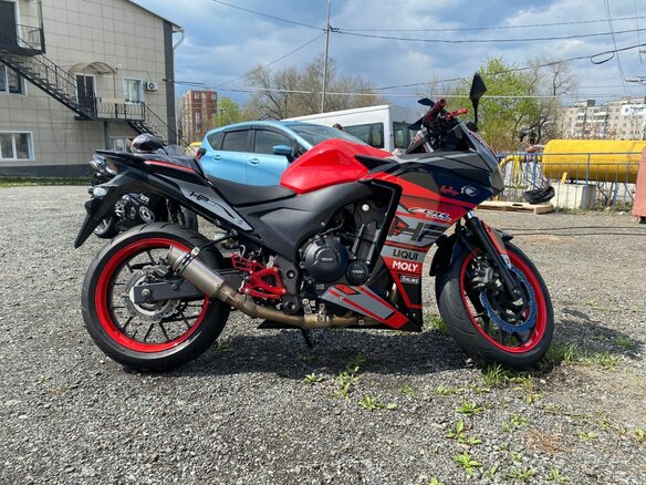 2013 Honda CBR 400R, красный, 420000 рублей - вид 13