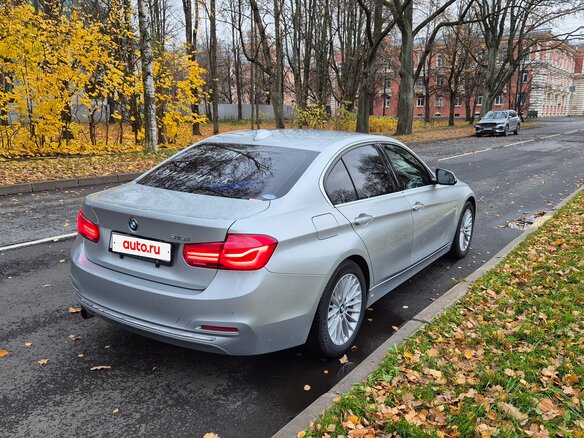 2017 BMW 3 серии 318i VI (F3x) Рестайлинг, серебристый, 1700000 рублей - вид 6