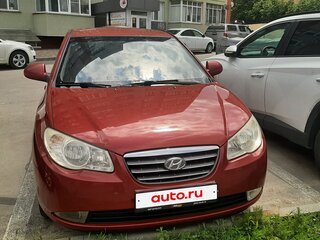 2008 Hyundai Elantra IV (HD), красный, 675000 рублей, вид 4