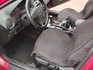 2005 Mazda 6 I (GG) Рестайлинг, красный, 300000 рублей, вид 5