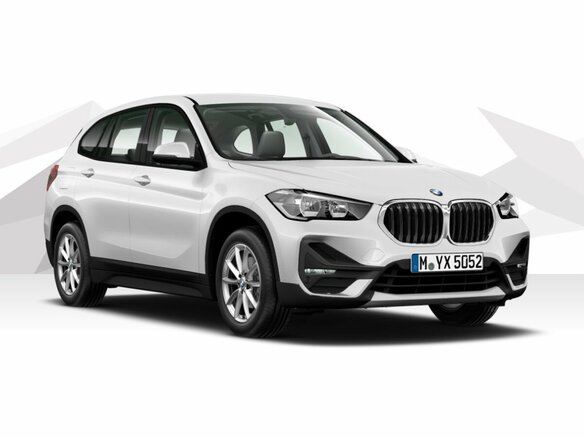 2020 BMW X1 18d xDrive II (F48) Рестайлинг, белый - вид 2