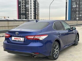 2021 Toyota Camry VIII (XV70) Рестайлинг, синий, 2930000 рублей, вид 5