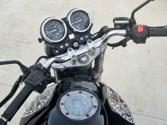 1992 Honda CB 400 Super Four, чёрный, 250000 рублей - вид 3