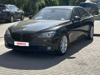 2008 BMW 7 серии 740i V (F01/F02/F04), чёрный, 1750000 рублей, вид 1