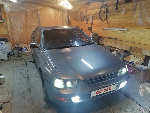 1992 Toyota Corona SF IX (T190), зелёный, 430000 рублей - вид 5