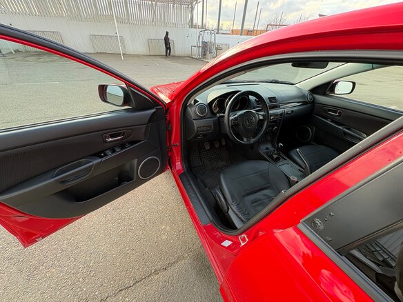 2008 Mazda 3 I (BK) Рестайлинг, красный, 420000 рублей - вид 7
