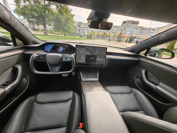 2021 Tesla Model S Plaid I Рестайлинг 2, чёрный, 8600000 рублей - вид 16