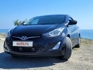 2015 Hyundai Elantra V (MD) Рестайлинг, чёрный, 1220000 рублей, вид 1