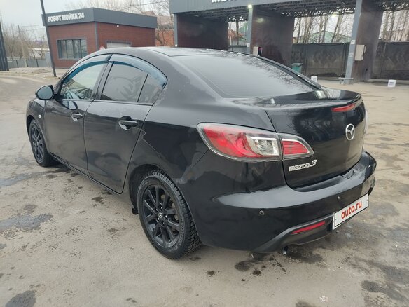 2010 Mazda 3 II (BL), чёрный, 797000 рублей - вид 3