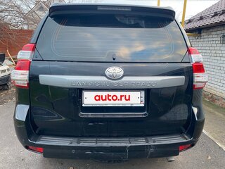 2016 Toyota Land Cruiser Prado 150 Series Рестайлинг 1, чёрный, 4200000 рублей, вид 3