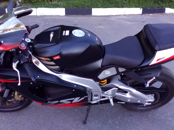 2002 Aprilia RSV Mille, чёрный