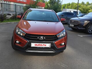 2021 Lada (ВАЗ) Vesta SW Cross I, оранжевый, 1200000 рублей, вид 3