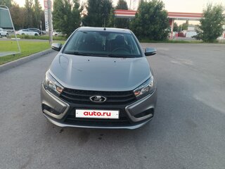 2019 Lada (ВАЗ) Vesta I, серый, 900000 рублей, вид 2