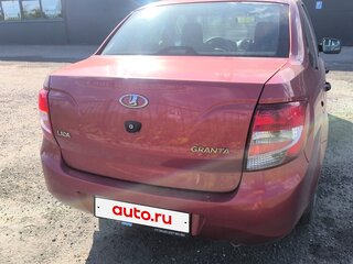 2013 Lada (ВАЗ) Granta I, красный, 350000 рублей, вид 3