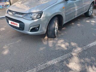 2014 Lada (ВАЗ) Kalina II, серебристый, 450000 рублей, вид 5