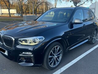 2019 BMW X3 M40d III (G01), чёрный, 5626000 рублей, вид 1