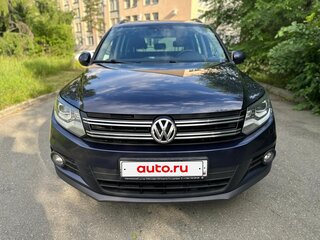 2016 Volkswagen Tiguan Euro 6 I Рестайлинг, синий, 1700000 рублей, вид 2