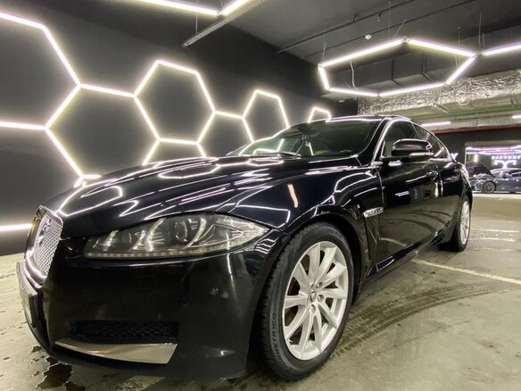 2012 Jaguar XF I Рестайлинг, чёрный, 1700000 рублей
