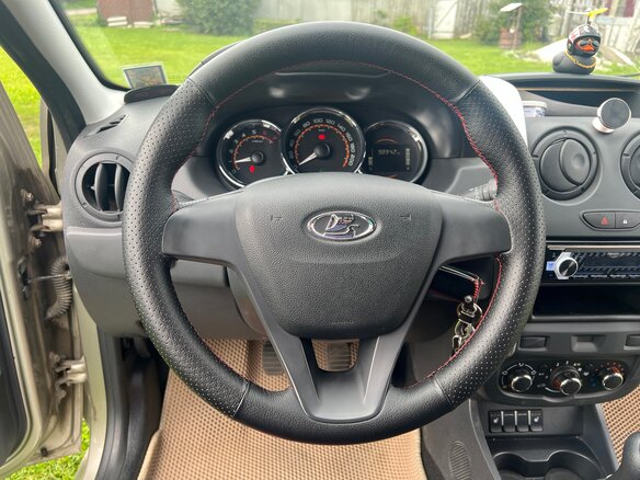 2021 Lada (ВАЗ) Largus I Рестайлинг, серый, 1250000 рублей - вид 9