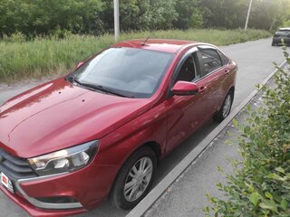 2018 Lada (ВАЗ) Vesta I, красный, 670000 рублей, вид 1