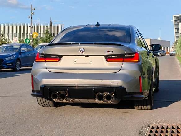 2022 BMW M3 Competition Package VI (G80), серый, 11990000 рублей - вид 15