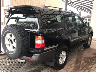 2007 Toyota Land Cruiser 100 Series Рестайлинг 2, чёрный, 3100000 рублей, вид 4