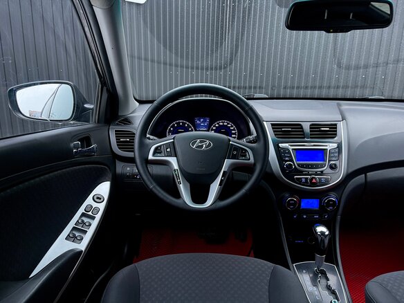 2013 Hyundai Solaris I, чёрный - вид 10