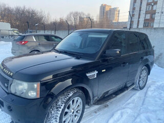 2007 Land Rover Range Rover Sport I, чёрный, 1190000 рублей, вид 2