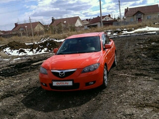 2008 Mazda 3 I (BK) Рестайлинг, красный, 545000 рублей, вид 1