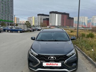 2024 Lada (ВАЗ) Vesta SW Cross I Рестайлинг (NG), серый, 1670000 рублей, вид 2