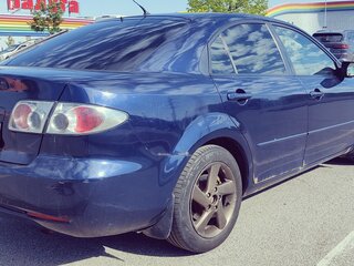 2006 Mazda 6 I (GG) Рестайлинг, синий, 420000 рублей, вид 4