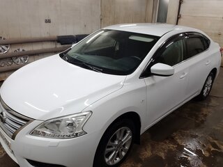 2014 Nissan Sentra VII (B17), белый, 850000 рублей, вид 2