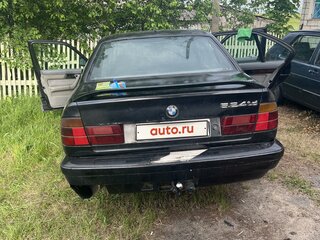 1990 BMW 5 серии 524d III (E34), чёрный, 150000 рублей, вид 2