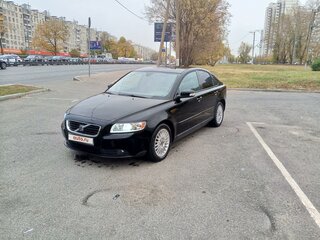 2009 Volvo S40 II Рестайлинг, чёрный, 900000 рублей, вид 1