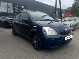 2002 Toyota Vitz I (P10), синий, 410000 рублей, вид 2