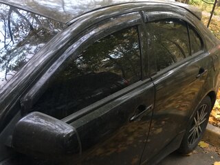 2008 Mitsubishi Lancer X, чёрный, 750000 рублей, вид 4