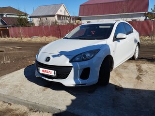 2013 Mazda 3 II (BL) Рестайлинг, белый, 950000 рублей, вид 1