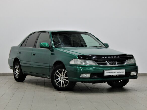 1999 Toyota Carina VII (T210), зелёный - вид 1