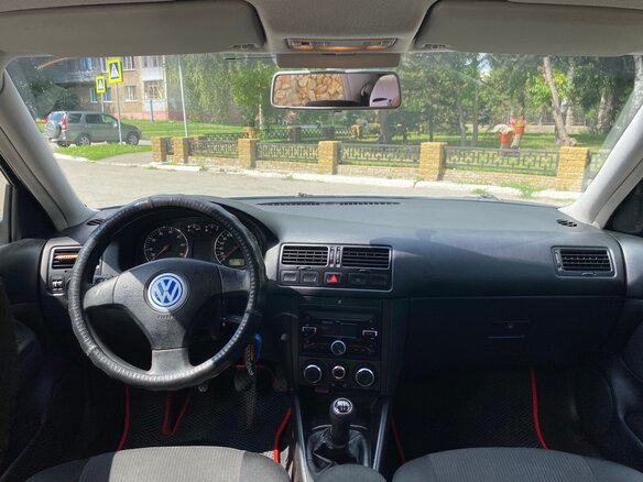 2002 Volkswagen Bora I, серебристый, 450000 рублей - вид 13