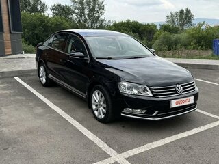 2011 Volkswagen Passat B7, чёрный, 1350000 рублей, вид 2