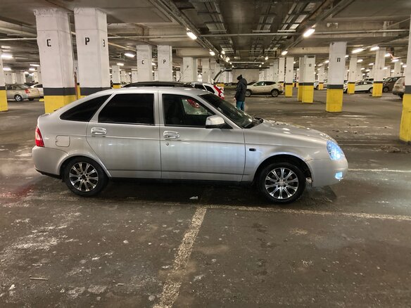2010 Lada (ВАЗ) Priora I, серебристый, 299990 рублей - вид 5