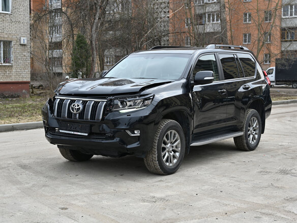 2020 Toyota Land Cruiser Prado 150 Series Рестайлинг 2, чёрный