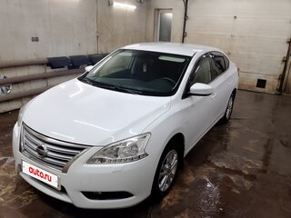 2014 Nissan Sentra VII (B17), белый, 850000 рублей, вид 1