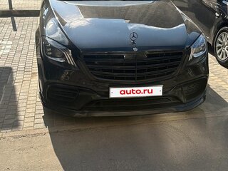 2018 Mercedes-Benz S-Класс 400 d Long VI (W222, C217) Рестайлинг, чёрный, 4100000 рублей, вид 1