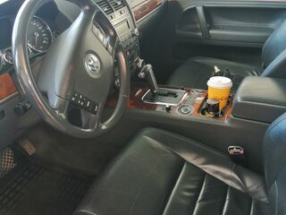 2008 Volkswagen Touareg I Рестайлинг, серебристый, 1000000 рублей, вид 5